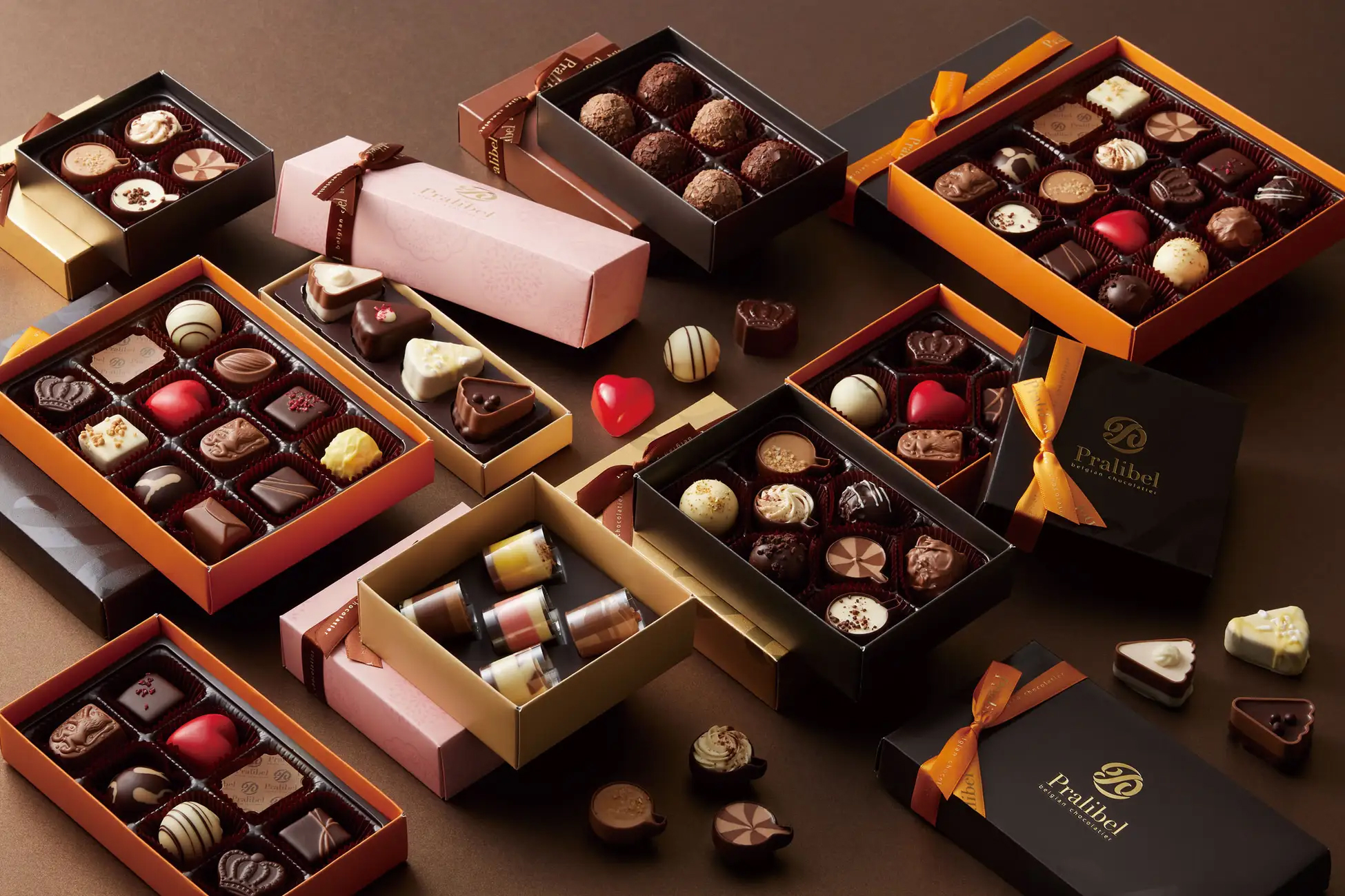 チョコレートの本場ベルギーから直輸入でお届けする「プラリベル」のショコラコレクション！